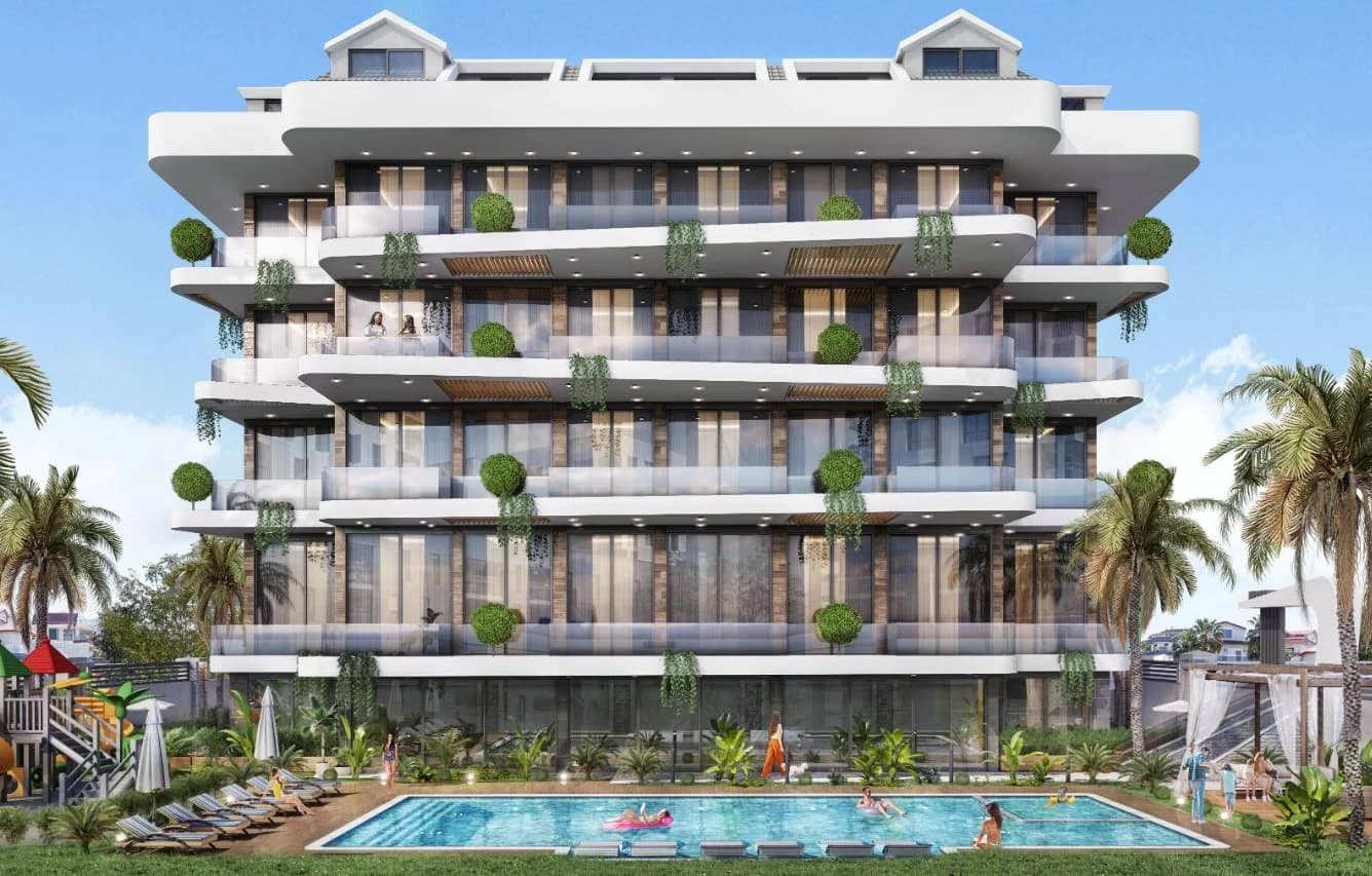 Sunrise Alanya — havuzlu konut projesi